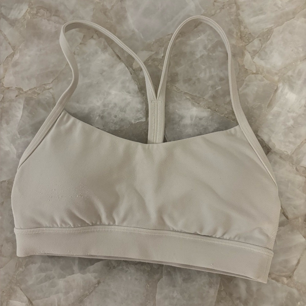 Lululemon Athletica Light Beige Sports Bra